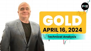 GOLD - USD Gold Daily Forecast and Technical Analysis for April 16, 2024, by Chris Lewis for FX Empire