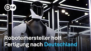 Deutscher Roboterhersteller tritt gegen chinesische Konkurrenten an | DW Nachrichten