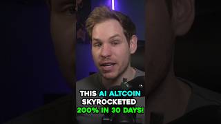 This AI Altcoin Skyrocketed 200% in 30 Days! #shorts