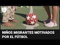 Refugio en México usa el deporte para alegrar a niños migrantes tras los horrores que han vivido