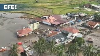 Al menos 37 muertos debido a las inundaciones en el oeste de Indonesia