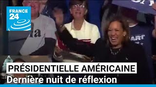 Présidentielle américaine : dernière nuit de réflexion • FRANCE 24