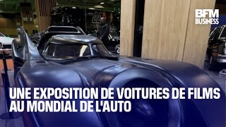 Une exposition de voitures de films au Mondial de l&#39;Auto 🚓🎬