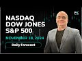 Nasdaq 100, S&P 500, Dow Jones Price Forecast Today: NDX, SPX, DJIA Technical Analysis (November 18)