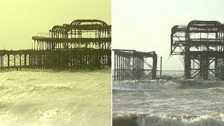 BRIGHTON PIER GRP. (THE) ORD 25P Brighton Pier before and after Feb 2014 storm - BBC News