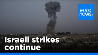 Israeli strikes kill at least 11 as US urges Israel to accept ceasefire deal