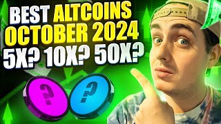 Top Altcoins October 2024 - Best Altcoins To Buy Today 🔥100X OPPORTUNITY!!🔥