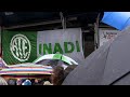 En el marco de un paro nacional, estatales hicieron un "abrazo solidario" al INADI contra el cierre