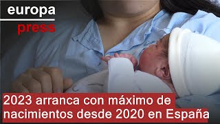 España inicia el año con la cifra más alta de nacimientos desde 2020