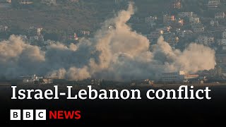 KEY More blasts in Beirut after key route out of Lebanon hit by Israeli strike | BBC News