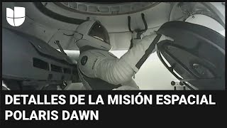 POLARIS INC. Las imágenes de la primera caminata espacial privada: detalles de la histórica misión Polaris Dawn