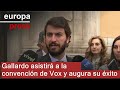 García-Gallardo asistirá a la convención de Vox en Madrid y augura que va a ser "un éxito"