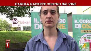 Carola Rackete contro Salvini
