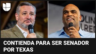 Cruz vs Allred, la contienda para senador por Texas que enfrenta posturas sobre aborto e inmigración