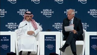 Una reunión especial del Foro Económico Mundial aborda en Riad la guerra en Gaza