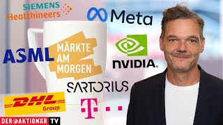 NVIDIA CORP. Märkte am Morgen: Meta, Nvidia, Amazon, DHL, Deutsche Telekom, Siemens Healthineers, Sartorius, ASML