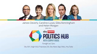 Politics Hub with Sophy Ridge: Lib Dems kick off manifesto week with £9.4bn plan to save the NHS