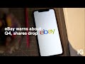 eBay warns about Q4, shares down 5.4%