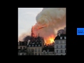 Watch: Moment Notre Dame Cathedral's spire comes crashing down amid fire