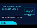 DAX verabschiedet sich nach unten (CMC Börsenbuffet 30.3.20)