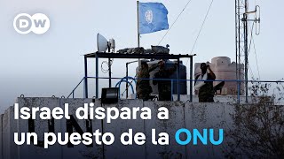 El Ejército israelí asegura que Hezbolá opera junto a los puestos de Naciones Unidas en el Líbano