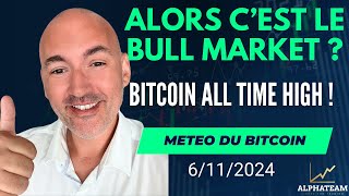 BITCOIN Bitcoin à l&#39;ATH : et MAINTENANT ? - La Météo du Bitcoin