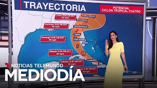 Ya Florida está bajo avisos de tormenta tropical por el sistema que se acerca a la península