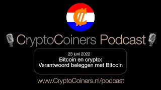 BITCOIN 23 juni 2022: Bitcoin en crypto - Verantwoord beleggen met Bitcoin