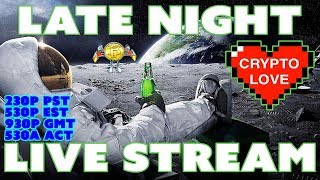 BYTECOIN Late Night Live Stream - Bytecoin Zilliqa 0x Loom Wall Street and more...