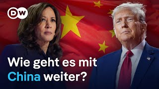 Die US-Präsidentschaftskanditen und der Handel mit China | DW Nachrichten