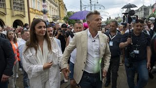 MAGYAR BANCORP INC. Orbáns Herausforderer Péter Magyar hat gute Chancen bei der Europawahl