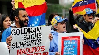 GOLDMAN SACHS GROUP INC. THE Venezuela: proteste a New York contro Goldman Sachs