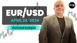 EUR/USD EUR/USD Daily Forecast and Technical Analysis for April 24, 2024, by Chris Lewis for FX Empire