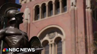 USC USC cancels commencement speech by class valedictorian
