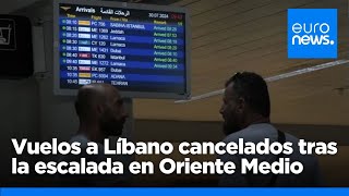 Alta tensión en Oriente Medio: Los países piden abandonar Líbano