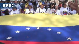 Adultos mayores protestan en Venezuela contra la &quot;pensión de hambre&quot; y por una &quot;vejez digna&quot;