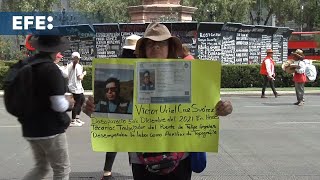 DIA Mujeres de México marchan en busca de sus hijos desaparecidos en el Día de las Madres