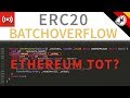 ERC20 BatchOverFlow - Ist Ethereum tot? (German)