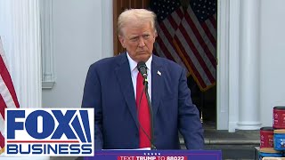 Trump delivers remarks on the tax code and inflation in Georgia