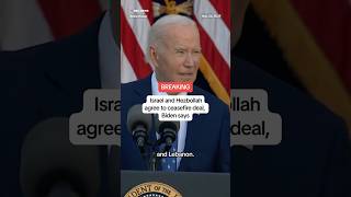 Israel and Hezbollah agree to ceasefire deal, Biden says