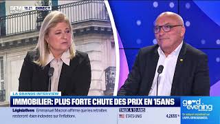 Loïc Cantin (Fnaim) : le mea culpa d&#39;Emmanuel Macron sur l&#39;immobilier