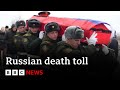BBC research reveals 50,000 Russian soldiers have died in Ukraine | BBC News