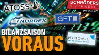 ATOSS SOFTWARE SE INH O.N Schröders Nebenwerte-Watchlist: Nynomic, ATOSS Software, GFT Technologies, Nordex – Zahlen im Fokus