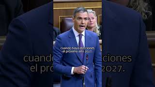 Sánchez dice a Feijóo que las elecciones serán en 2027 y ganará a las &quot;tres ultraderechas&quot;