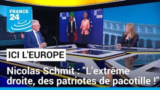 Nicolas Schmit : &quot;L’extrême droite, des patriotes de pacotille !&quot; • FRANCE 24