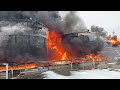 L'Ucraina tenta di spostare la guerra in Russia: deposito di petrolio in fiamme