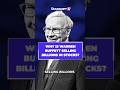 Why is Warren Buffett selling billions in stocks?