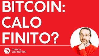 BITCOIN Il calo di Bitcoin potrebbe essere terminato, per ora