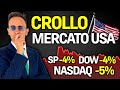 Crollo dei Mercati USA: il ribasso peggiore dal 2020 SP500, Dow Jones e Nasdaq100