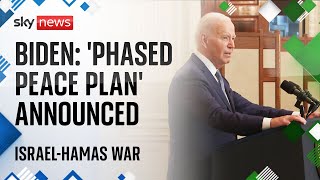 JOE &#39;It&#39;s time for this war to end&#39;, says Joe Biden in a surprise announcement | Israel - Hamas war